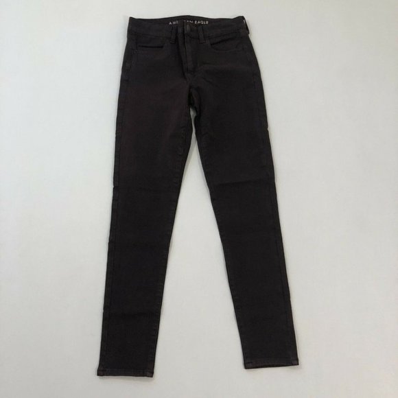 American Eagle Jegging Women's 6 Purple 360 Next Level Stretch Hi Rise Size 6 - Picture 1 of 12